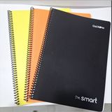 3'lü 60 Yaprak Telli Defter Seti, Şık ve Kullanışlı Not Defteri Paketi - Ahşap - Seçenek 1