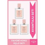 3'lü Aqua Di Polo 1987 La Rocca Sense EDP Kadın Parfüm Seti 50ml | Çiçeksi, Oryantal |Yasemin, Vanilya, Sedir