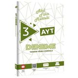 3’lü AYT Denemeleri - Akıl Fikir Mektebi Yayınları