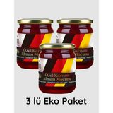 3lü Bitkisel Alman Macunu Erkeklere Özel Güç Kuvvet Destekleyici Özel Formül 3 Ad x 240GR - 720 gr