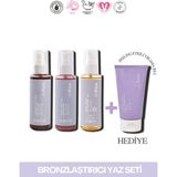 3’lü Bronzlaştırıcı Güneş Seti (Hediyeli)
