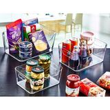 3'lü Buzdolabı ve Dolap Içi Organizer Seti, 22X16X9.5 cm - Ahşap - Bej - Siyah - Seçenek 1