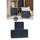 3'Lü Çamaşır Oyuncak Raf Düzenleyici Set, Kapaksız Dolap İçi Saklama Kutusu (30X30x30cm) 3 Adet
