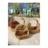 3'Lü Dekoratif Piknik Sepeti Ak.Jj0017