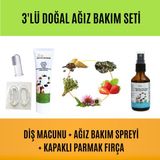 3'lü Doğal Ağız Bakım Seti