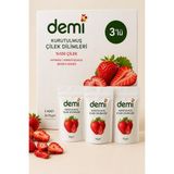 3'lü Dondurularak Kurutulmuş Çilek Dilimleri (3*15G) - 15 gr