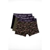 3'lü Erkek Boxer - Camo