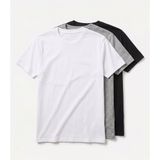 3'lü Erkek T-Shirt Seti - Slim Fit Kesim,%100 Pamuk Suprem Kumaş, Kısa Kollu Bisiklet Yaka Basic Tişört Paketi (M)