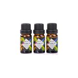3’lü Esansiyel Uçucu Yağ 3X10ML Hilton Kokulu Buhurdanlık Yağı Set, Difüzör, Banyo ve Oda Kokusu - 000-Siyah - Option-1