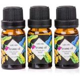 3’lü Esansiyel Uçucu Yağ 3X10ML Rose Gül Kokulu Buhurdanlık Yağı Set, Difüzör, Banyo ve Oda Kokusu