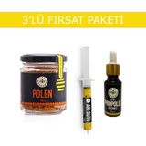 3'lü Fırsat Paketi (Arı Sütü - Polen - Propolis) - 1 Adet