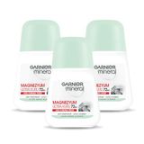 3'lü Garnier Mineral Magnezyum Ultra Kuru Roll-On Deodorant Seti