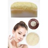 3'lü Gözenek Temizleme Leke Ölü Deri Peeling Ruşur Taşı Masaj Etkili Lifli Eşek Sütlü