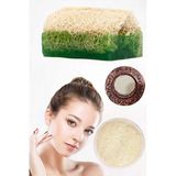 3'lü Gözenek Temizleme Sivilce Leke Akne Ölü Deri Peeling Ruşur Taşı Masaj Etkili Aloe Vera Sabun
