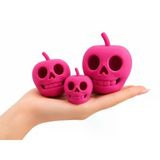 3'Lü Halloween Dekoratif Kuru Kafa Elma Süs Seti ?? Masa, Raf Ve Parti Dekoru | Cadılar Bayramı Vitrin