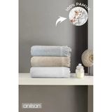 3'Lü Jelena El Havlusu - 50X90 Cm, 225 Gr, %100 Pamuk, Spa Ve Otel Havlusu