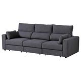 3'lü kanepe, hillared anthracite