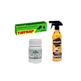 3'lü Karma Haşere ve Zararlı Kontrol Seti (Tibtrap Fare Yapışkanı, Bermuda EW Haşere Öldürücü 50 ml,