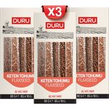 3'lü Keten Tohumu Aç-Kat (8g x 10Ad) - 80 gr