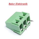 3'Lü Klemens No:1 5.08Mm Baskı Devre Klemensi Pcb Tip Aaa Kal...