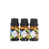3'Lü Lavanta Kokulu Esansiyel Uçucu Yağ Seti, 3X10ml Buhurdanlık Yağı
