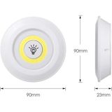 3'lü LED Lamba, Uzaktan Kumandalı Spot Lamba, Dolap Altı Lamba, Kiler Aydınlatma Lambası, Mutfak Lambası, Kablosuz LED Lamba - Option-1