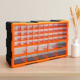 3'Lü Monoblok Plastik Çekmece Seti 50L (62X15.7x36 Cm)