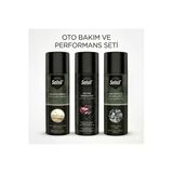 3'Lü Oto Bakım Seti - Motor Temizleyici 500Ml + Silikon Sprey 500Ml + Pas Sökücü 200Ml