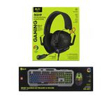 3'Lü Oyuncu Seti Bkb9 Rgb Mekanik Hisli Klavye Mouse Combo Set & Bgh9 Type-C Usb Gaming Kulaklık