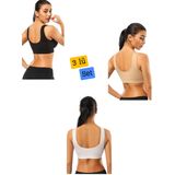 3'lü Paket Göğüs Toparlayıcı Kalın Askılı Pedsiz Sütyen Korse Spor Sütyen Büstiyer Yarım Atlet (ÇOK RENKLİ, 2XL-3XL)