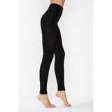 3'lü Paket Penti Siyah Termal Tayt - Black Thermal Leggings