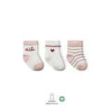 3'Lü Penye Boy And Girl Soket Çorap Bs10114 Pembe