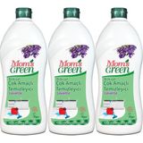 3'lü Set Bitkisel Çok Amaçlı Temizleyici Lavanta Eco (750 ml x 3 Adet) - 1