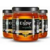 3lü Set Engür Organik Süzme Çiçek Ham Bal 250 gr - 455 gr