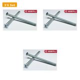 3'Lü Set Göbek Kilit Barel Vidası M5x60 10'Lu Paket (30 Adet)