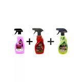 3'Lu Set Hizli Cila + Lastik Parlatici + Jant Temizleyici 500Ml