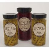 3lü Set Lezista Yakan Biber Turşusu 545 Grx 2 + Lezista Pancar Turşusu 545 gr - 900 gr