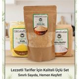 3lü Set Organicasa Organik Buğday Irmik 500 gr + Organicasa Organik Buğday Nişastası 500 gr + Organicasa Organik Galeta Unu 500 gr
