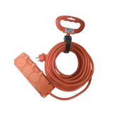 3’lü Seyyar Uzatma Kablosu - 3x2,5mm² Yüksek Güç Kapasiteli Kalın Kablo, IP44 Suya Dayanıklı Bylion Dış Mekan Prizi, Atölye ve Bahçe Tipi (10m / 20m Seçenekli) (10 Metre)