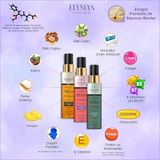 3’Lü Sıvı Saç Kremi Seti - Biotin & Collagen - Organik Argan & Keratin - Biberiye & Çay Ağacı Durulanmayan, Saç Dökülmesi Karşıtı, Hızlı Uzama Etkili Bakım Spreyi