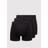 3lü Siyah Basic Boxer 0912088-900