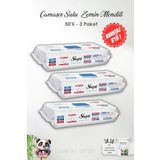 3'lü Sleepy Çamaşır Suyu Katkılı 8 Katlı 4X Large Mopa Uyumlu Temizlik Havlusu 50 li ve ROSIE