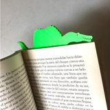 3'lü Spinosaurus Dinozor Şeklinde Kitap Ayracı - Yeşil - 2