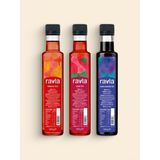 3'lü Ürün - Ravla Hibiskus Özü 340G / Yaban Mersini Özü 340G / Vişne Özü 340G - 1,02 kg