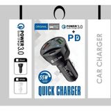 3'lü Usb 55W Çakmaklık Power 3.0 Hızlı Araç Şarj Cihazı