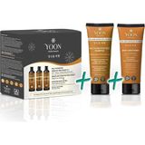 3'lü Uzun Süren Keratin Saç Düzleştirme & Saç Botoks Kiti,sülfatsız Tuzsuz Şampuan 250ML, Besleyici Saç Kremi 200ML, Brezilya Fönü, Keratin Bakım Premium Set