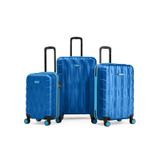 3'Lu Valiz Seti Buyuk Boy - Orta Boy - Kabin Boy Mavi 1167
