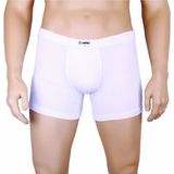 3'lü Yıldız 320-321-322-323 Erkek Bambu Likralı Boxer - L - Beyaz