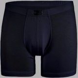 3'lü Yıldız 320-321-322-323 Erkek Bambu Likralı Boxer - L - Siyah