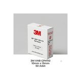 3M 10x15x1mm Yedek Güçlü Çift Taraflı Vhb Bant Die Cut Kesim (50 ADET)